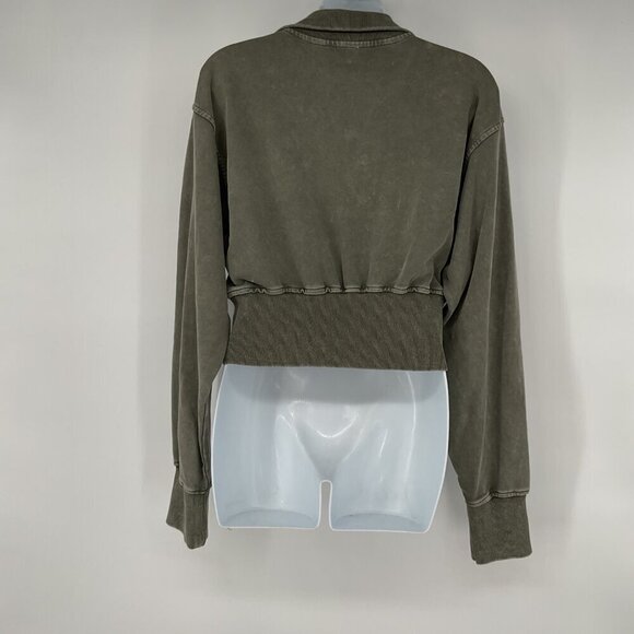 Le lis Drew‎ Cropped  Dolman Sleeve Pullover New Size Medium - Picture 2 of 6